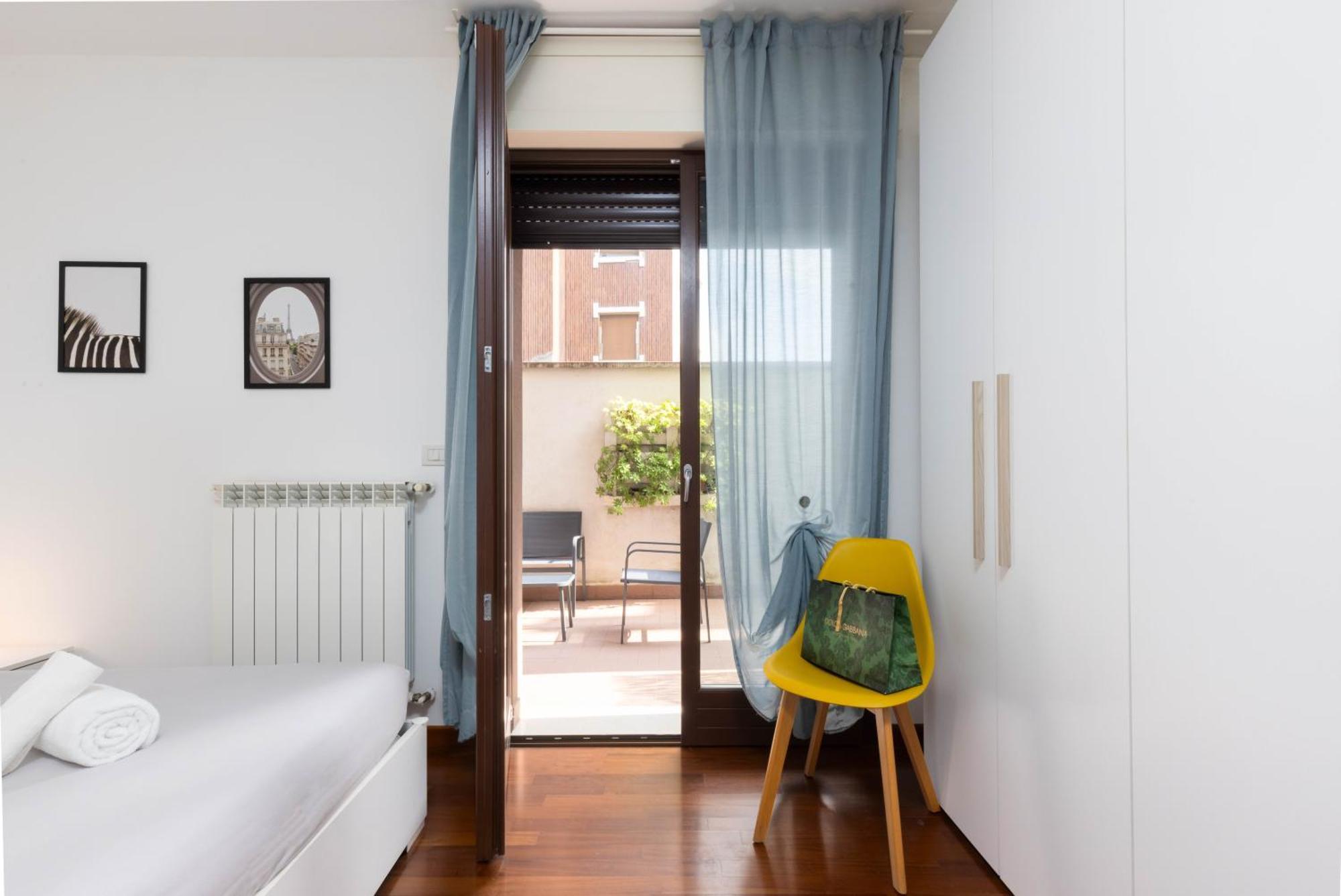 Terrace Milan Con Parcheggio Incluso公寓 外观 照片