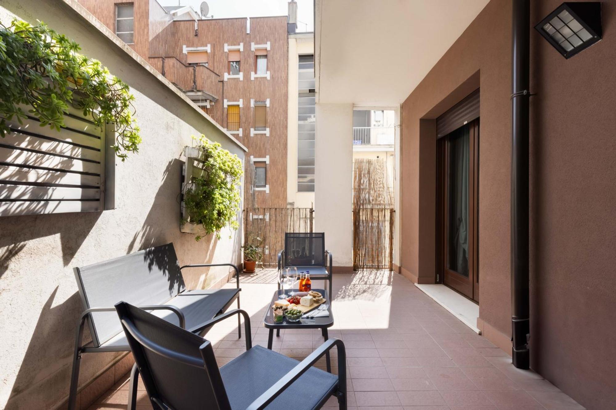 Terrace Milan Con Parcheggio Incluso公寓 外观 照片