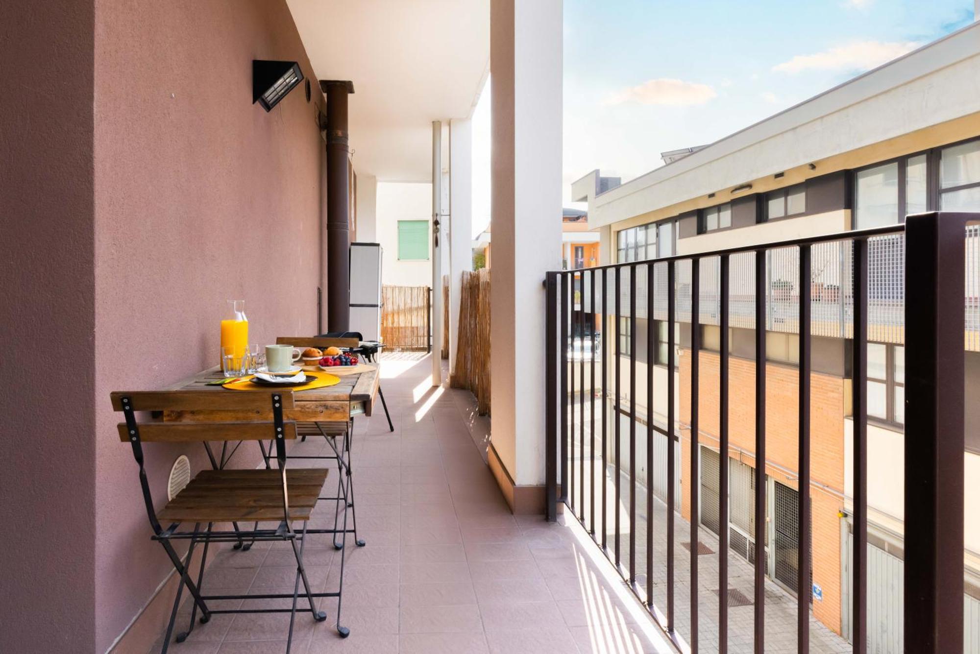 Terrace Milan Con Parcheggio Incluso公寓 外观 照片